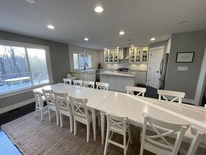 Fridge, microwave, oven, stovetop - Relaxing 4 Bedroom w/ Theater, Large Deck (Bloomington)