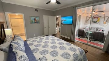 2 habitaciones, tabla de planchar con plancha, wifi y ropa de cama