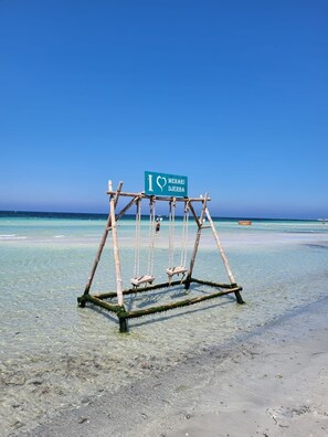 Beach nearby - Villa AU JARDIN D'AGHIR, private pool, not overlooked, 300 m from the beach (Midoun, Aghir, Ile de DJERBA)