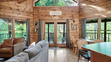 TV connectée, cheminée