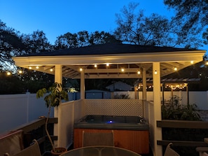 Idromassaggio all'aperto