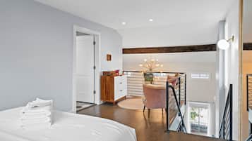 Unit 4 Boho Loft | Individually decorated, individually furnished, iron/ironing board