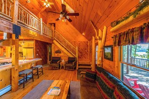 Télévision, cheminée