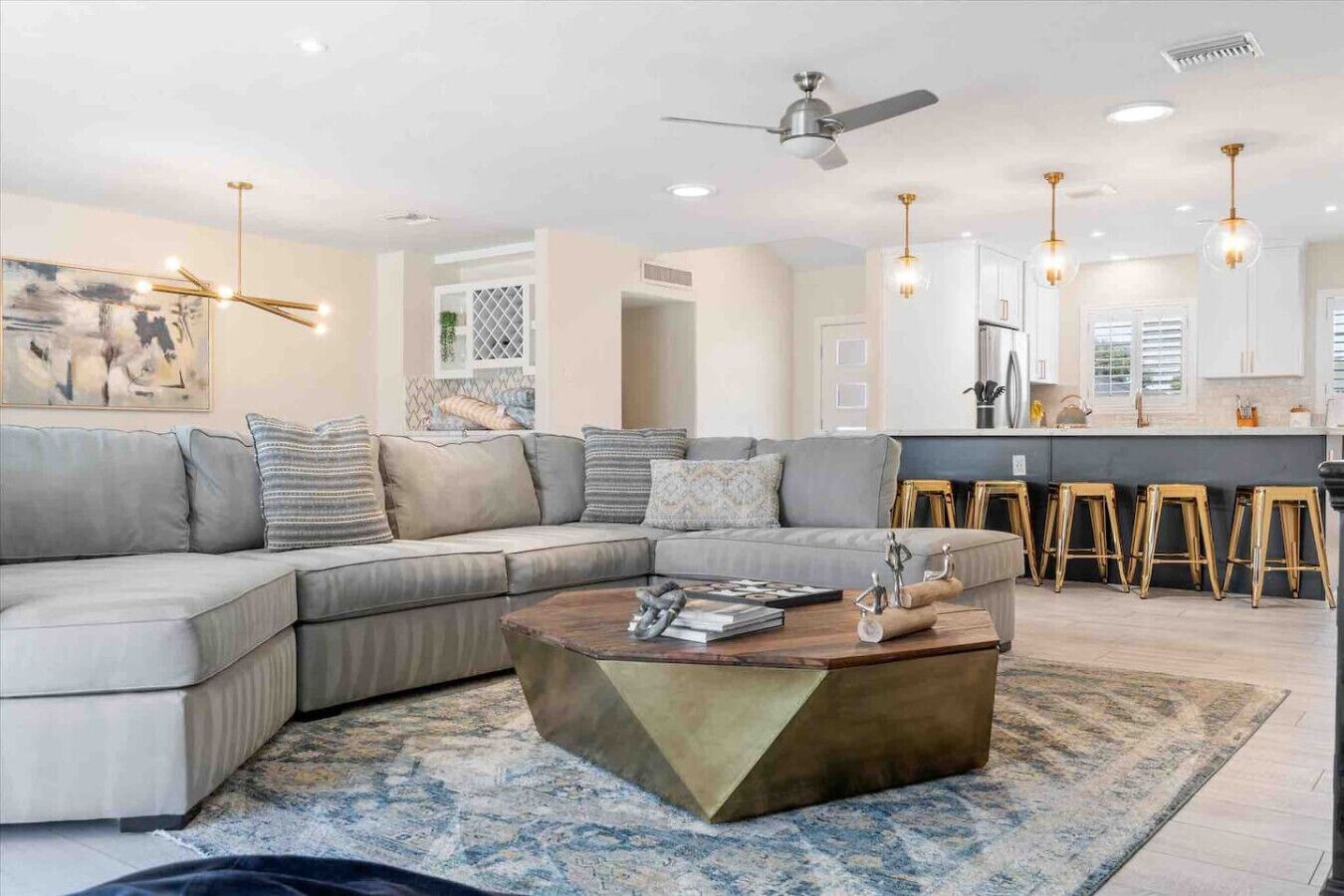 TV, fireplace, ping pong