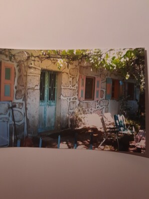 Terrace/patio - Small country house in the mountains near Le Gérez (Louredo'-Outeiro)