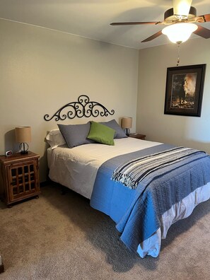 3 habitaciones, tabla de planchar con plancha y wifi gratis 