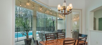 4 BR House w/ heat-pump pool!