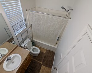 Combinazione doccia/vasca, asciugamani