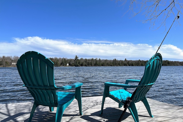 sit back, relax, and enjoy the lake life.