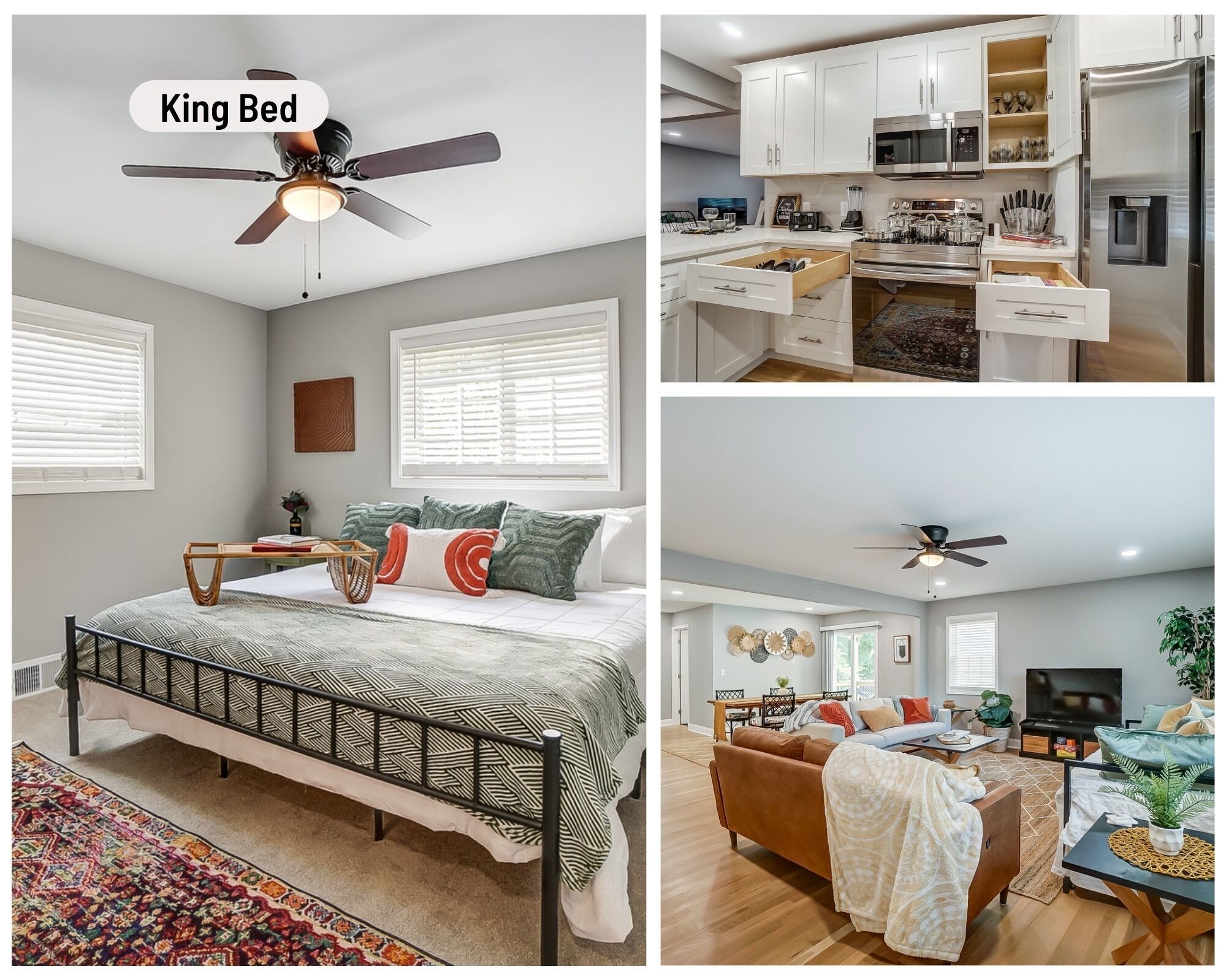 Special Rates- Oakley Charmer-Sleeps 8-Coffee Bar-Patio- Sleep # Bed- 2 Ensuites