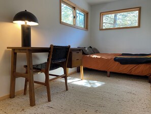 2 slaapkamers, een bureau, gratis wifi, beddengoed