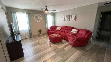 Smart TV, books, music library