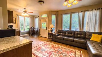 Jackson Creek Cottage 180 East F | Living area | TV