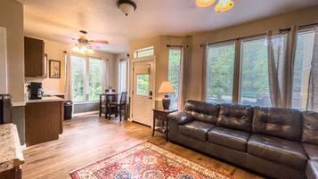 Jackson Creek Cottage 180 East F | Living area | TV