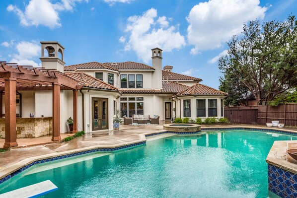 Alberca al aire libre