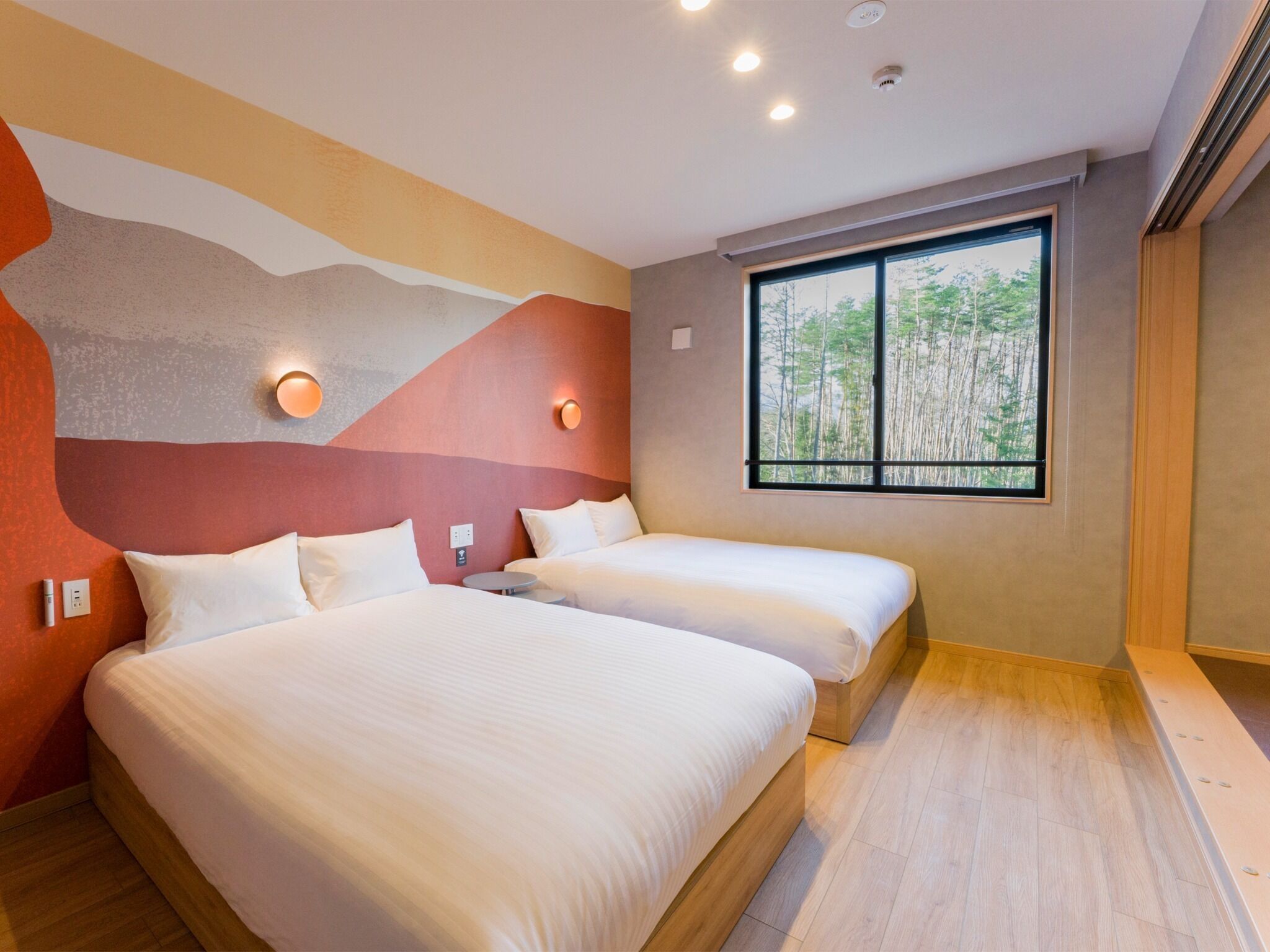 2 bedrooms, desk, free WiFi, bed sheets