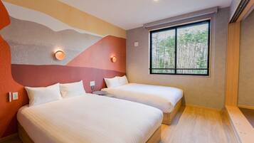 2 bedrooms, desk, free WiFi, bed sheets