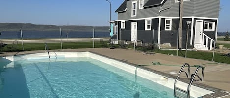 Seasonal outdoor pool