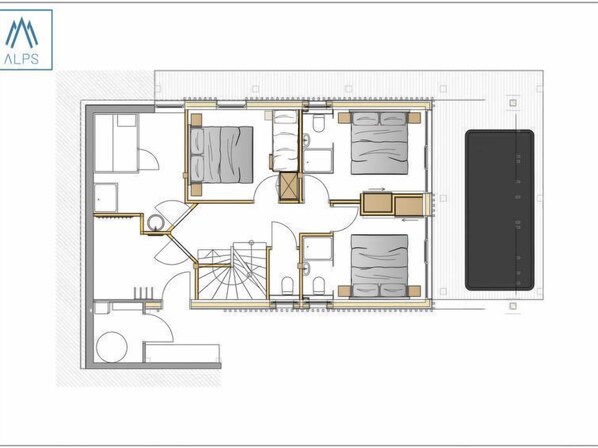 مخطط تصميم الطابق