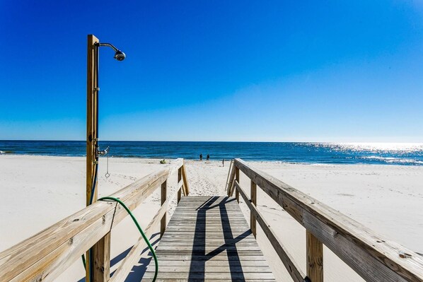 On the beach, snorkeling, surfing, motor boating