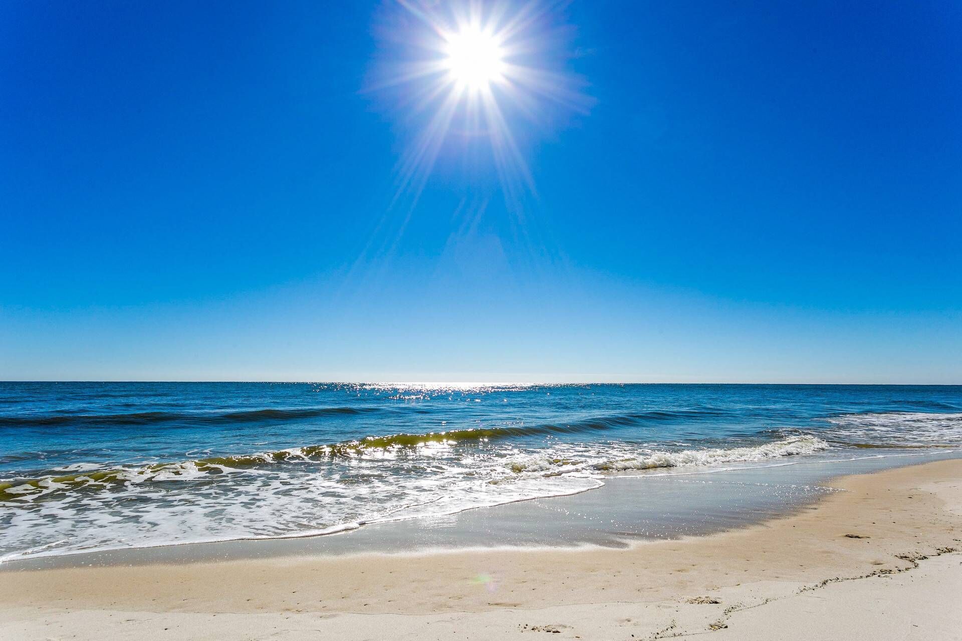 On the beach, kayaking, motor boating, fishing