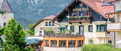 Fassade der Unterkunft