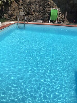 Outdoor pool - Characteristic two-room apartment in stone, surrounded by nature (Pian di Scò)