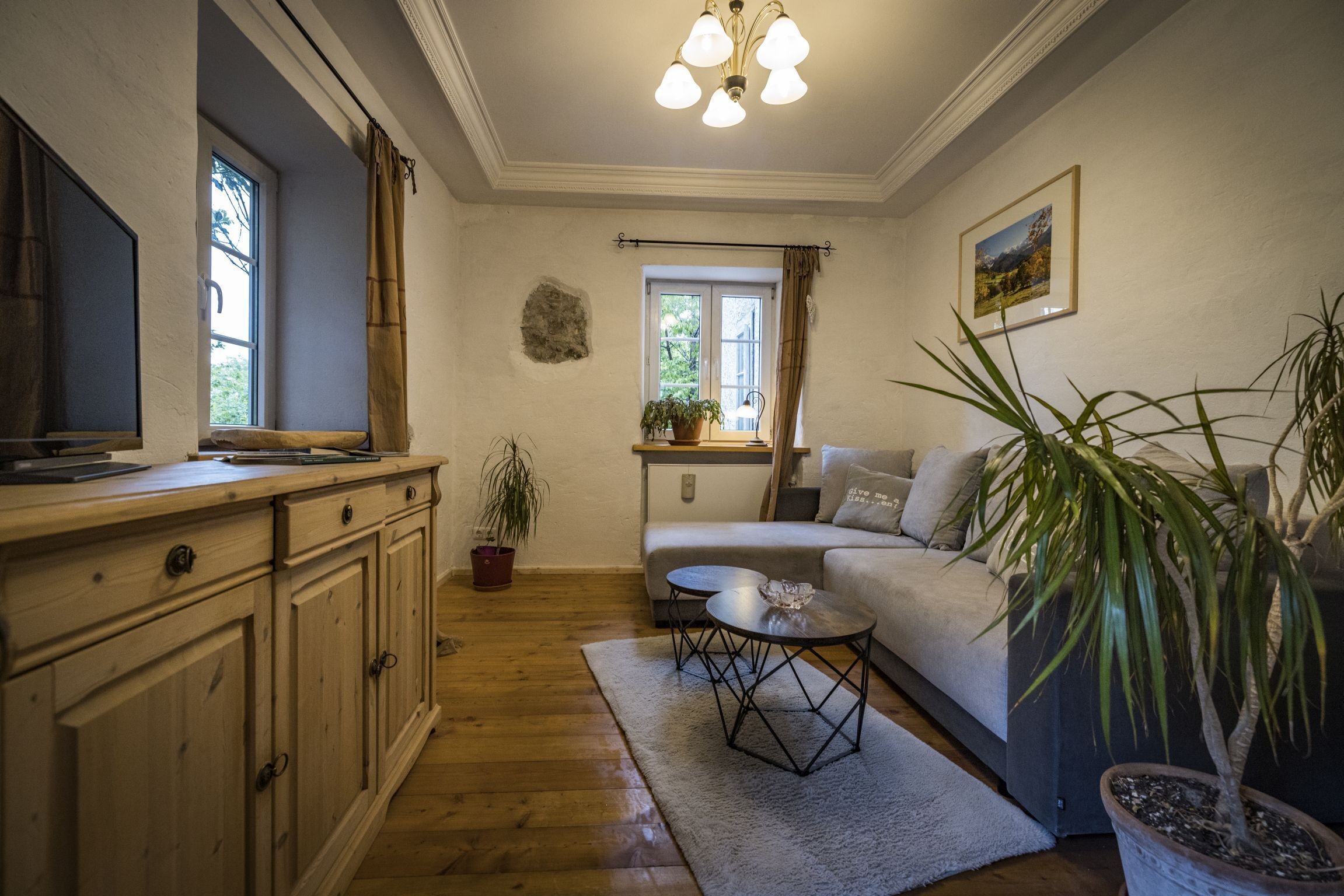 Vacation Apartment, 100sqm, 2 Bedrooms, Fireplace, Terrace, Sauna And Garden - Bad Reichenhall