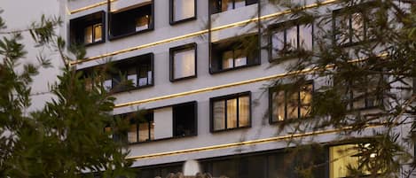 Front of property - evening/night