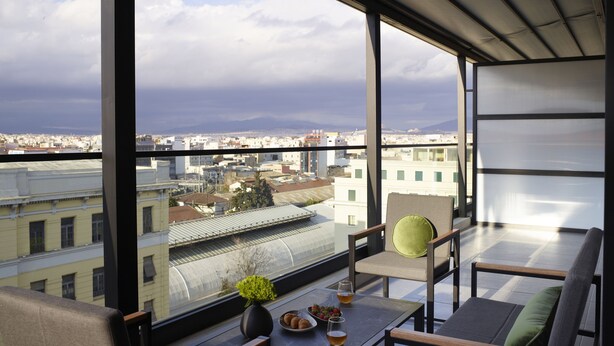The Port Square Suite | إطلالة من الشرفة