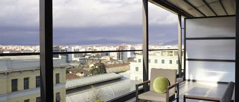 The Port Square Suite | Blick vom Balkon