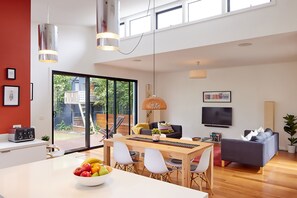 Spiseområde på rommet