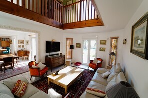 TV, video games, DVD player, ping pong