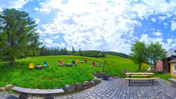 Opções para refeição ao ar livre