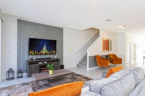 Family Townhome, 5 Bedrooms | Living area - Wonderful 5Bd Close to Disney @ Storey Lake 2980 (Kissimmee)