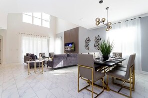Family Townhome, 5 Bedrooms | Dining room - Stunning Family Friendly 5 Bd w/ Pool Close to Disney @ Storey Lake 4242 (Kissimmee)