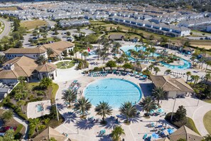 Outdoor pool, pool loungers, lifeguards on site - Gorgeous 5 Bd w/ Pool Close to Disney @ Champions Gate 948 (Davenport)