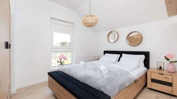 2 soverom, strykejern/-brett, wi-fi og sengetøy