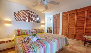 1 bedroom, free WiFi, bed sheets - Casa Bonita at The Reef: Beachfront Condo + New Pool (Akumal)