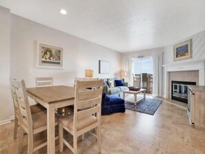 Condo, 2 Bedrooms | Private kitchen | Fridge, oven, coffee/tea maker, toaster - Sandy Toes - Unbeatable Location Within Biking Distance To Dining, Shops, And Entertainment! 2 Bedroom Condo by Redawning (Kure Beach)