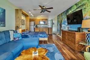 Studio | Iron/ironing board, free WiFi - Garden View Studio - Kona Islander Inn Condos Condo by RedAwning (Kailua-Kona)