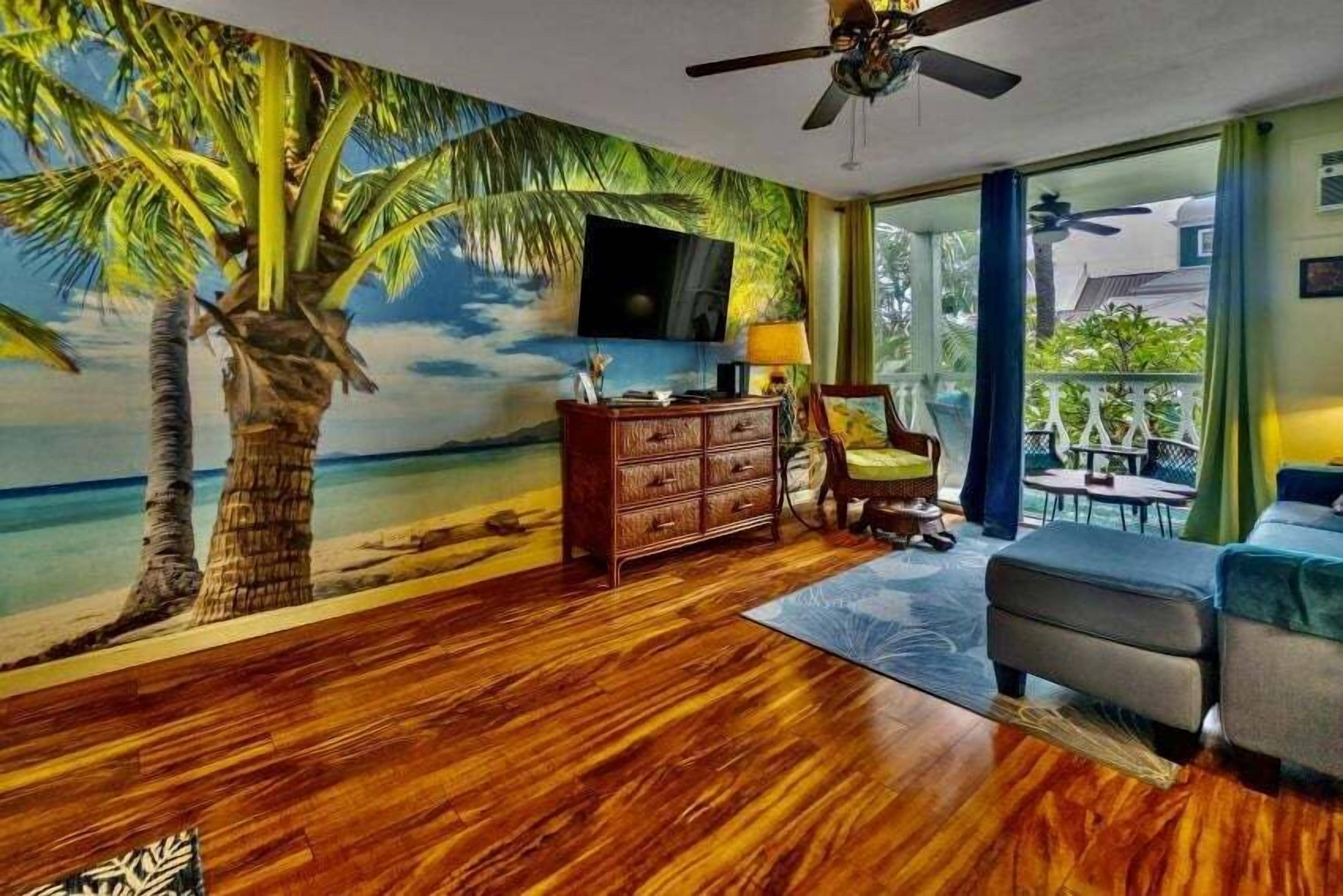 開放式客房 | 起居區 | 智慧型電視、串流服務