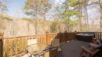 Cabin, 2 Bedrooms | Balcony