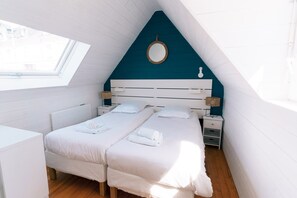 2 chambres, Wi-Fi, draps fournis