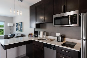 1 bedroom, desk, laptop workspace, soundproofing at Residence Inn by Marriott Chatsworth