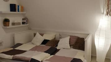 2 habitaciones y ropa de cama