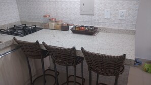 Dining - Beautiful beachfront apartment (São José da Coroa Grande)