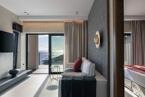 TV - Metatulia 1 villa,sea views,pool,Souda,Plakias (Plakias)