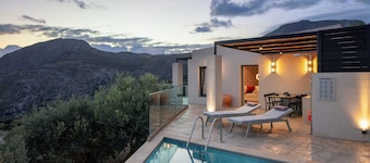 Metatulia 1 villa,sea views,pool,Souda,Plakias