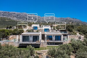 Exterior - Metatulia 2 villa,sea views,pool,Souda,Plakias (Plakias)